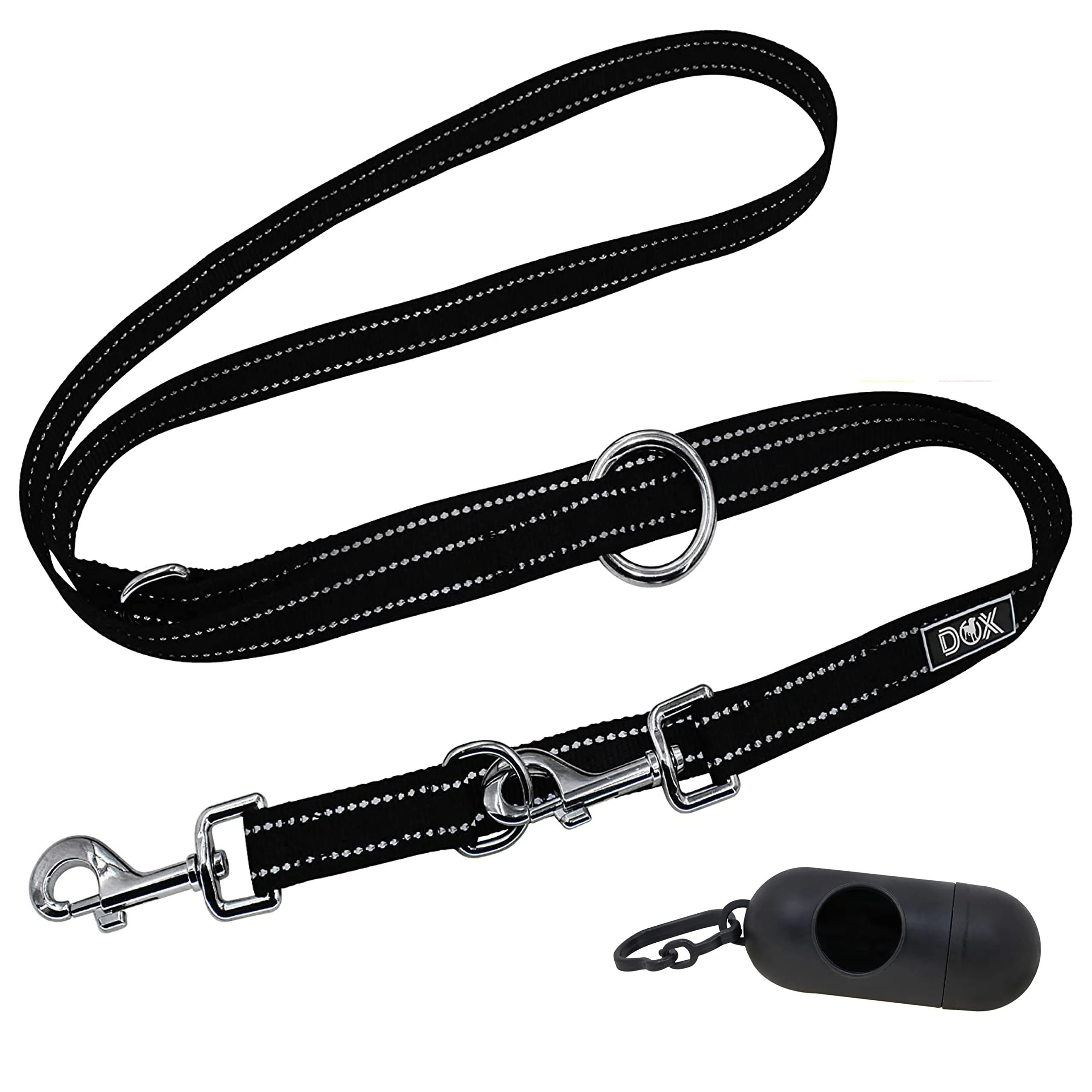 Dog Leash Nylon Reflective Adjustable 66 Ft  Many Ors  Sizes  For Small