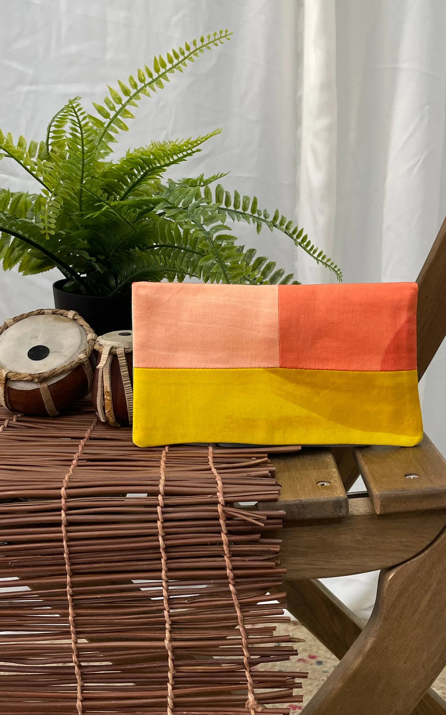 Hand Brush Painted Money Holder